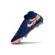 Nike Phantom Luna II Elite FG Chaussure Erling Haaland Bleu Argent Orange