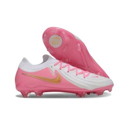 Nike Phantom Luna 2 Elite FG Crampons Rose Blanc