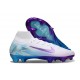 Nike Air Zoom Mercurial Superfly X Elite FG Blanc Violet Bleu