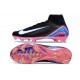 Nike Air Zoom Mercurial Superfly X Elite FG Noir Blanc Bleu Rose