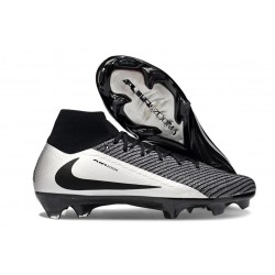 Nike Air Zoom Mercurial Superfly X Elite FG Noir Argent