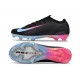 Chaussure de Foot Nike Mercurial Vapor XVI Elite FG Noir Bleu Rose