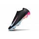 Chaussure de Foot Nike Mercurial Vapor XVI Elite FG Noir Bleu Rose