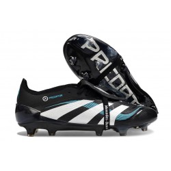 Chaussure Adidas Predator Elite FT FG Noir Blanc Bleu
