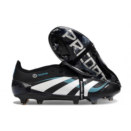 Chaussure Adidas Predator Elite FT FG Noir Blanc Bleu
