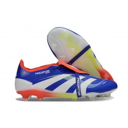 Chaussure Adidas Predator Elite FT FG Bleu Rouge Blanc