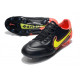 Crampons Nike Tiempo Legend IX Elite FG Noir Jaune Rouge