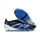 Adidas Predator Elite Fold-over Tongue FG Noir Bleu