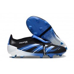 Adidas Predator Elite Fold-over Tongue FG Noir Bleu