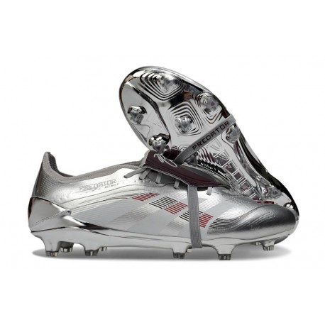Adidas Predator Elite Fold-over Tongue FG Argent