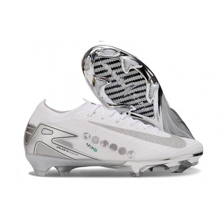 Nike Zoom Mercurial Vapor 16 Elite FG Blanc Argent