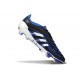 Nouvelle adidas Predator Elite FG Noir Bleu Blanc