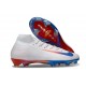Nike Zoom Mercurial Superfly 10 Elite FG Neuf Blanc Bleu Rouge