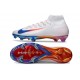 Nike Zoom Mercurial Superfly 10 Elite FG Neuf Blanc Bleu Rouge