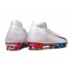 Nike Zoom Mercurial Superfly 10 Elite FG Neuf Blanc Bleu Rouge