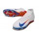 Nike Zoom Mercurial Superfly 10 Elite FG Neuf Blanc Bleu Rouge