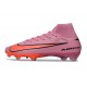 Nike Zoom Mercurial Superfly 10 Elite FG Neuf Rose Orange