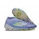 adidas F50 Elite Mid FG Crampon Violet Tone Citron Lucide Violet Rapide