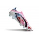Adidas F50 Elite Laceless FG Blanc Bleu Rose