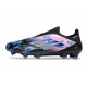 Adidas F50 Elite Laceless FG Noir Rose Bleu