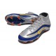 Nike Zoom Mercurial Superfly 10 Elite FG Neuf Argent Bleu Jaune