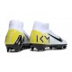 Nike Zoom Mercurial Superfly 10 Elite FG Neuf Blanc Noir Jaune