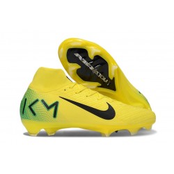 Nike Zoom Mercurial Superfly 10 Elite FG Neuf  Jaune Noir Vert