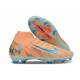 Nike Zoom Mercurial Superfly 10 Elite FG Neuf KM Orange Bleu