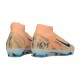 Nike Zoom Mercurial Superfly 10 Elite FG Neuf KM Orange Bleu