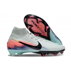 Nike Zoom Mercurial Superfly 10 Elite FG Neuf MDS Vert Très Pâle Noir