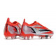 Nike Mercurial Vapor 14 Elite SG Rouge Piment Noir Fantôme Orange Total