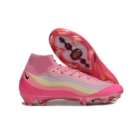 Nike Zoom Mercurial Superfly 10 Elite FG Neuf Air Max 95 Rose