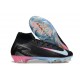 Chaussures Nike Mercurial Superfly X Elite FG Noir Bleu Rose