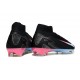 Chaussures Nike Mercurial Superfly X Elite FG Noir Bleu Rose