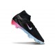 Chaussures Nike Mercurial Superfly X Elite FG Noir Bleu Rose