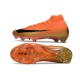 Chaussures Nike Mercurial Superfly X Elite FG Orange Noir Or
