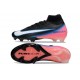 Chaussures Nike Mercurial Superfly X Elite FG Noir Rose Bleu Blanc