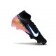 Chaussures Nike Mercurial Superfly X Elite FG Noir Rose Bleu Blanc