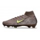 Chaussures Nike Mercurial Superfly X Elite FG Marron Jaune