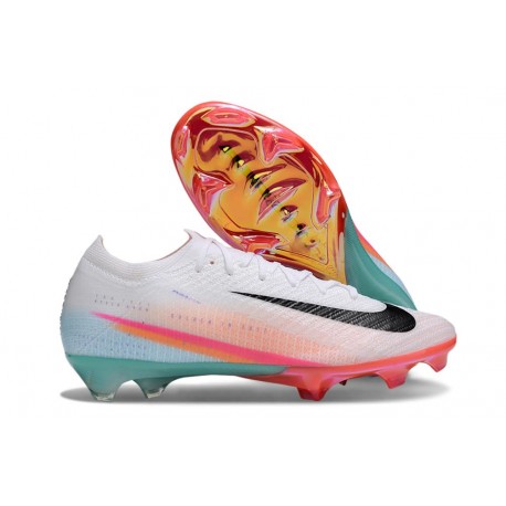 Nike Air Zoom Mercurial Vapor XVI Elite FG Blanc Noir Rouge Bleu