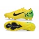 Nike Air Zoom Mercurial Vapor XVI Elite FG KM Jaune Vert Noir