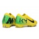 Nike Air Zoom Mercurial Vapor XVI Elite FG KM Jaune Vert Noir