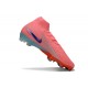 Chaussures Nike Mercurial Superfly X Elite FG Rose Bleu