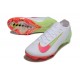 Nike Air Zoom Mercurial Vapor XVI Elite FG Blanc Rouge Vert