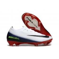 Nike Air Zoom Mercurial Vapor XVI Elite FG Blanc Noir Rouge