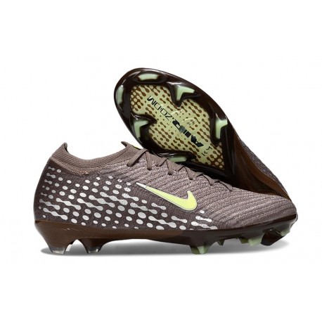 Nike Air Zoom Mercurial Vapor XVI Elite FG Marron Jaune
