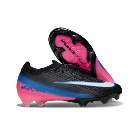 Nike Air Zoom Mercurial Vapor XVI Elite FG Noir Blanc Rose