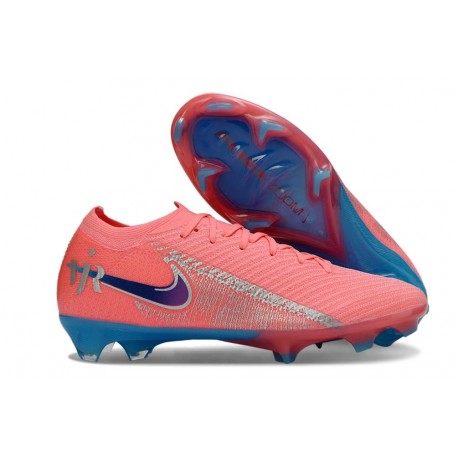 Chaussure Nike Mercurial Vapor 16 Elite FG Rose Bleu