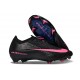 Chaussure Nike Mercurial Vapor 16 Elite FG Noir Rose
