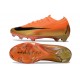 Chaussure Nike Mercurial Vapor 16 Elite FG Orange Or Noir